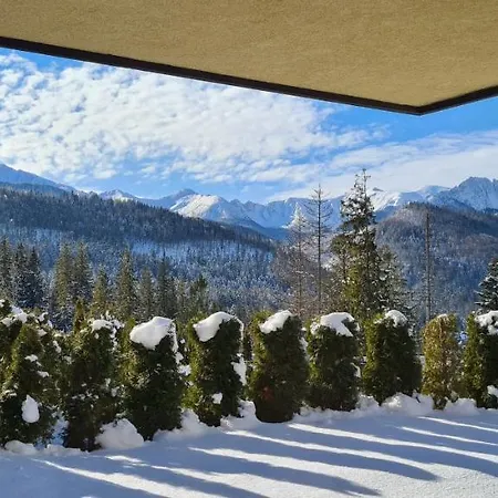 Oliwkowy, Widokowy Z Dużym Tarasem Apartament Zakopane