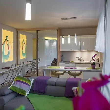 Apartament Oliwkowy, Widokowy Z Dużym Tarasem *
