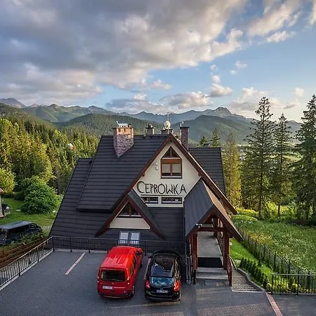 Panorama Tatr Widokowy Z Tarasem 扎科帕内